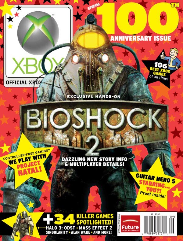 Official Xbox Magazine   Issue 100 cover